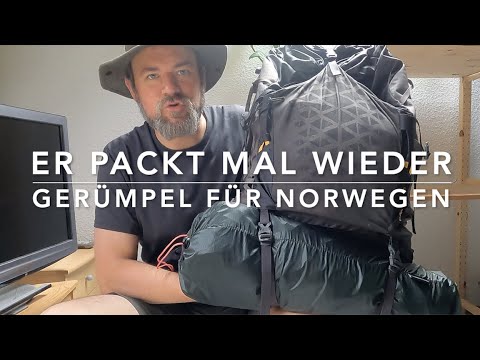 Packen und Ausrüstung für Norwegen Trekkingtour