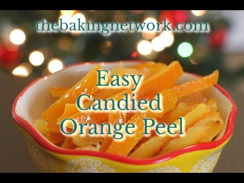 Best Candied Orange Peel Recipe (secret method for extra flavor!)