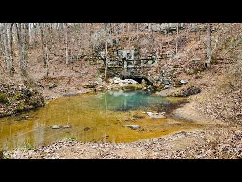 Secret Cave Behind A Swimming Hole