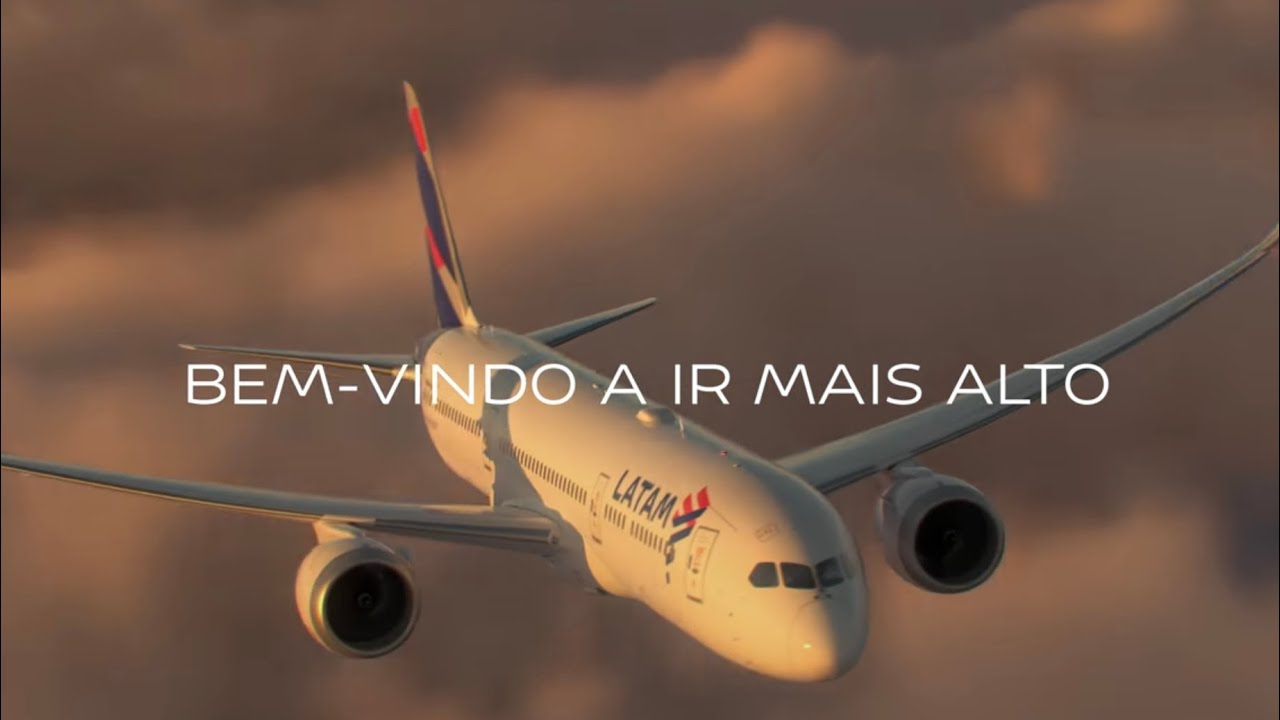 LATAM Bem- vindo a ir mais alto