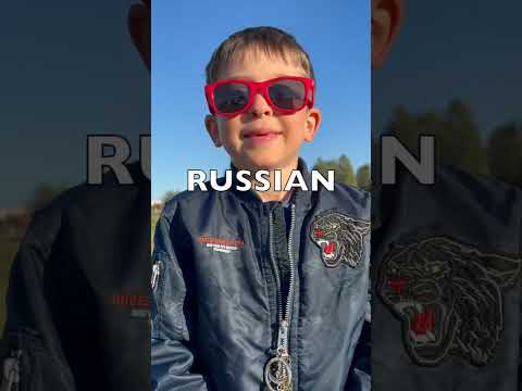 He is 5 years old and speaks 5 LANGUAGES 🇮🇹 🇪🇸 🇬🇧 🇷🇺 🇵🇱 😲