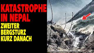 Katastrophe in Nepal - Zweiter Bergsturz kurz danach
