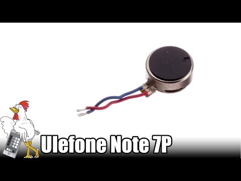 Guía del Ulefone Note 7P: Cambiar vibrador