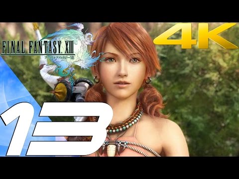 Final Fantasy XIII - Walkthrough Part 13 - Sunleth Waterscape [4K 60FPS]