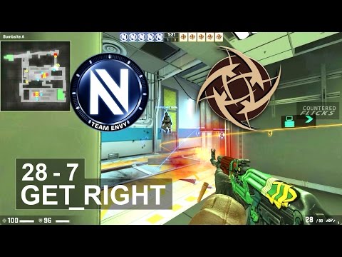 GeT_RiGhT POV 28-7 vs. EnVyUs (CSGO ESL Pro League Season 3)