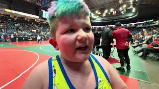 Tucker Perl Takes 7th At 2025 OAC Grade School State Wrestling And Is The Fan Favorite In Ohio
