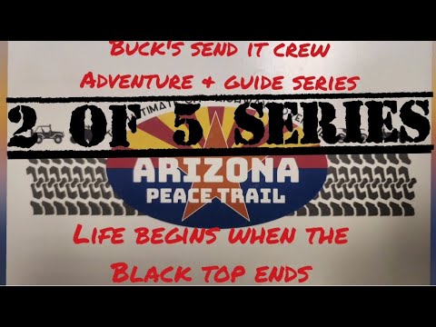 Arizona Peace Trail Guide Series 2 of 5 in a Honda Pioneers and KRX. See the trails and navigate!