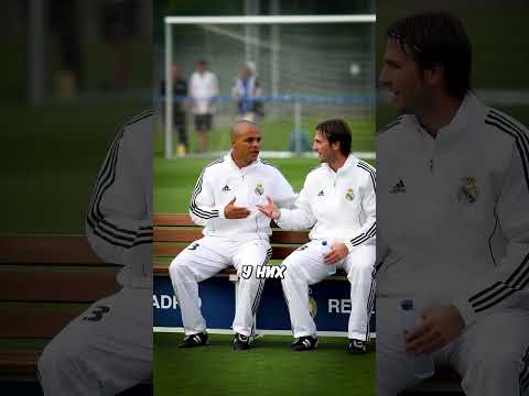 Что сделал Карлос перед штрафным Бекхэма 😳 #shorts