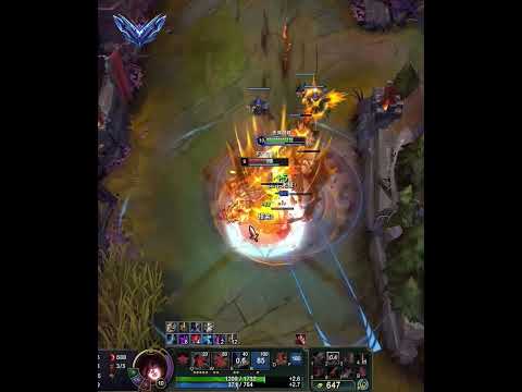 Fiora Vs Volibear & Riven #leagueoflegends #shorts