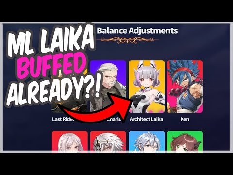 Architect Laika BUFFED! Custom Group Banner + More [Epic Seven Patch Summary]
