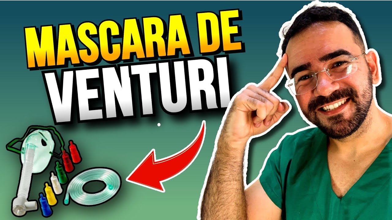 MASCARA DE VENTURI - OXIGENOTERAPIA