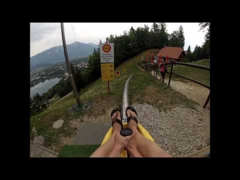 Lake Bled Summer Toboggan GoPro