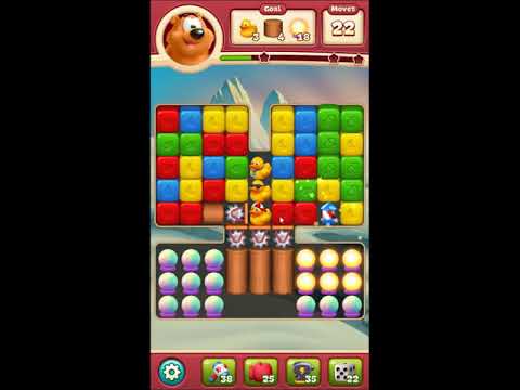 Toon Blast Level 2375 - NO BOOSTERS 🐻🐺🐱 | SKILLGAMING ✔️