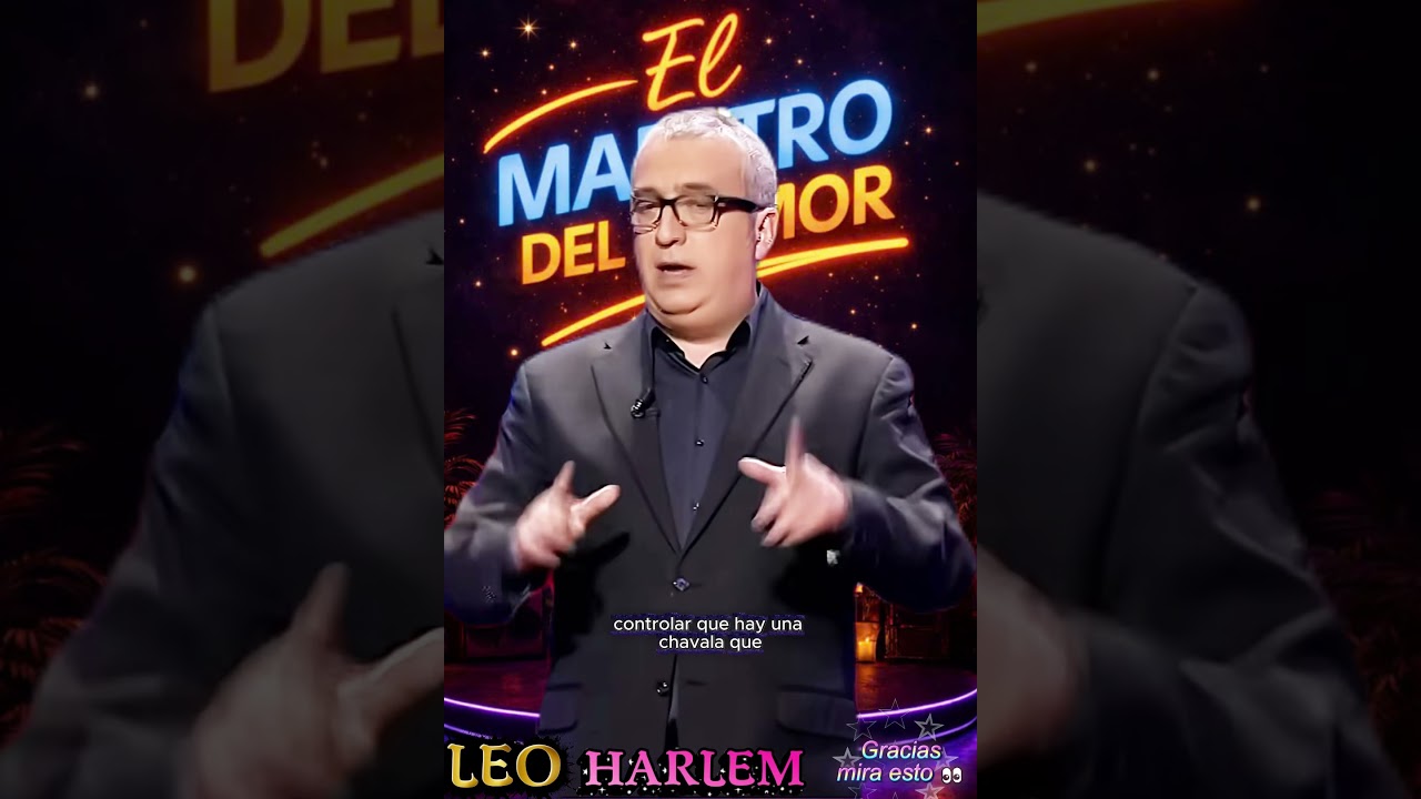 Leo Harlem🤣 Solo habla… y mata de risa09