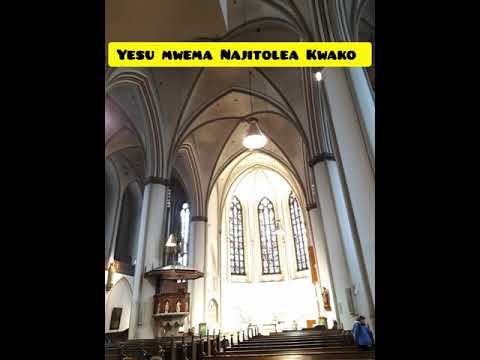 Yesu mwema Najitolea Kwako