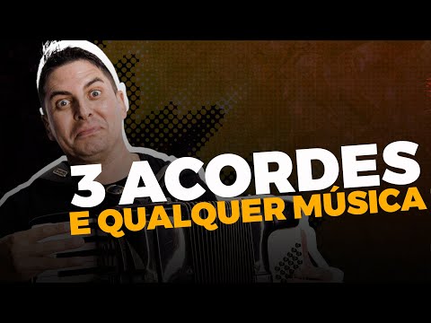 3 Acordes e Toque QUALQUER Música – Como Tocar Acordes no Acordeon