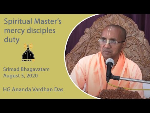 Srimad Bhagavatam, 1.1.8, Speaker - HG Ananda Bardhan Das Br.