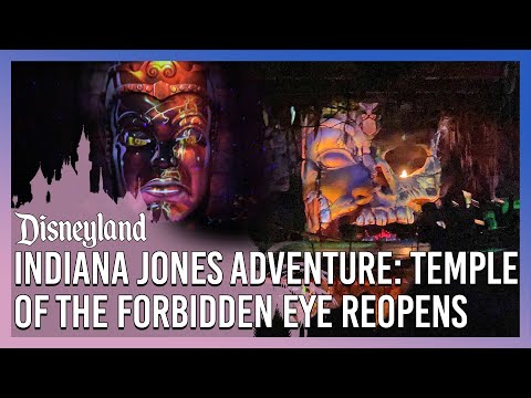 Indiana Jones Adventure: Temple of the Forbidden Eye Reopens at Disneyland