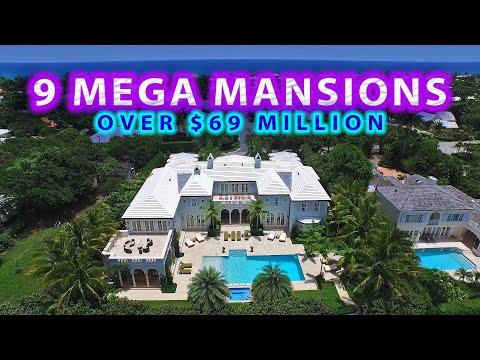 TOUR 9 Ultra Private FLORIDA Mega MANSIONS!