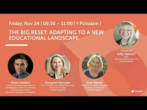 OEB 2023 - Friday Keynote Plenary: The Big Reset: Adapting to a New Educational Landscape