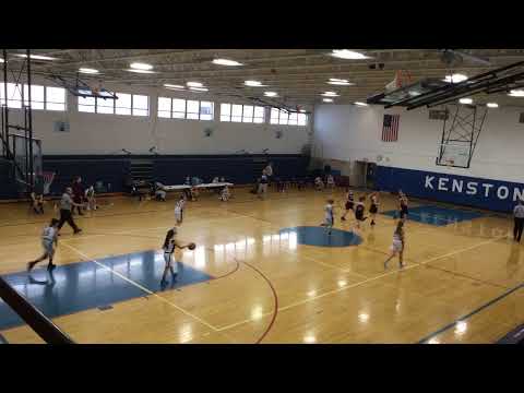 8th grade Girls Basketball Kenston v Chardon