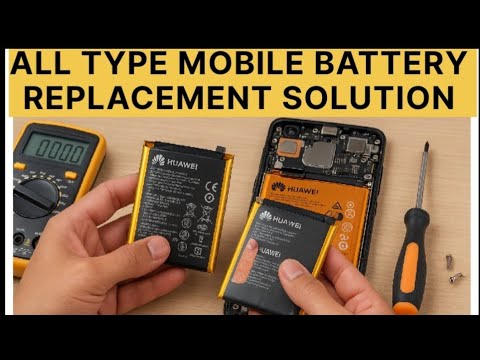 How I Repair Swollen Battery in a minute | battery Ghar Pe Badalne Ka tareqa #mobilerepa #how #howto