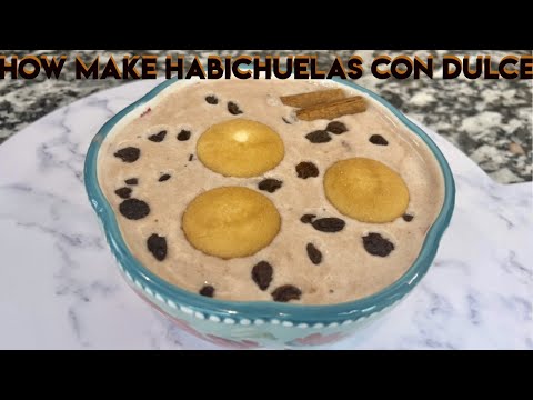 Dominican habichuelas con dulce | how to make Dominican habichuela con dulce | sweet beans recipe