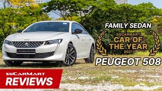Family Sedan of the Year: Peugeot 508 | 2021 sgCarMart Car of the Year
