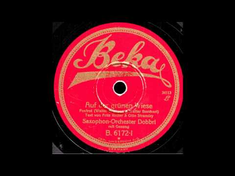 Auf der grünen Wiese / Saxophon-Orchester Dobbri mit Refraingesang