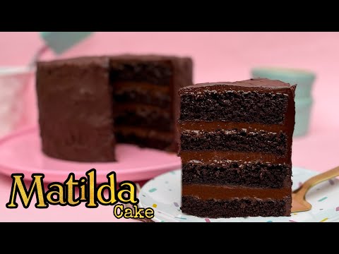JUST LIKE THE MOVIE! CHOCOLATE CAKE from the movie MATILDA super moist 🍿 Bruce chocolate cake