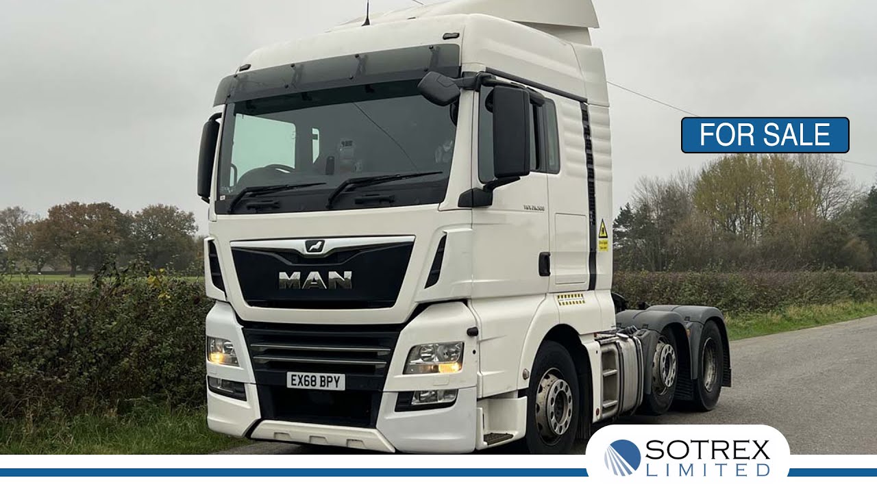 For Sale - New Stock From Sotrex: MAN TGX 26 500 6 X 2 Tractor Unit -  EX68BPY