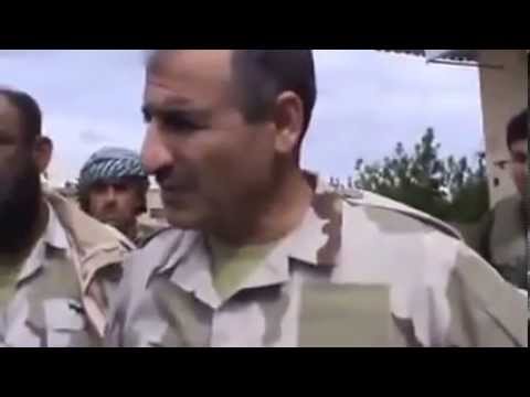 جولة ميدانية وتفقدية للعقيد قاسم سعد الدين على المرابطين من الجيش الحر في جبهة وادي الضيف في ريف إدلب