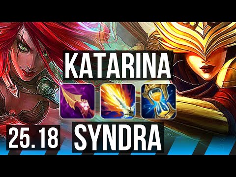 KATARINA vs SYNDRA (MID) | 46k DMG | EUW Master | 25.18