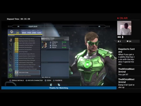 Green Lantern Legendary Gear.