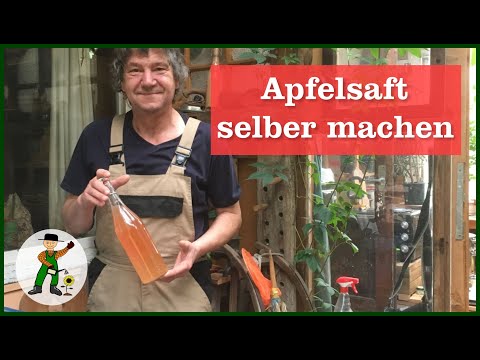 Apfelsaft selber machen