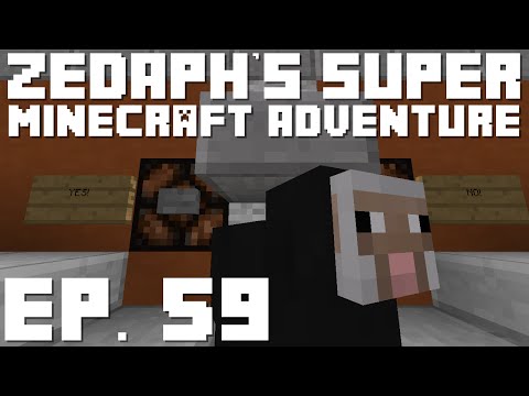 Zedaph's Super Minecraft Adventure: E59 - Is That Sheep Looking At Me?