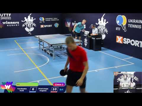 Yurchenko Kirill - Prishchepa Evgeniy Bronze Match League of Best Table Tennis 2 14:00 04.10.2020