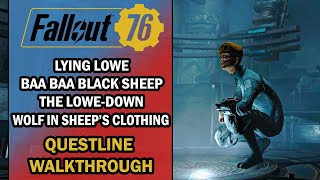 Fallout 76 – Side Mission Walktrough - Full Lying Lowe Questline - Wild Appalachia DLC Missions