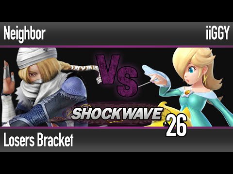 SW 26 Wii U - Neighbor (Sheik) vs iiGGY (Rosalina) - Losers Bracket