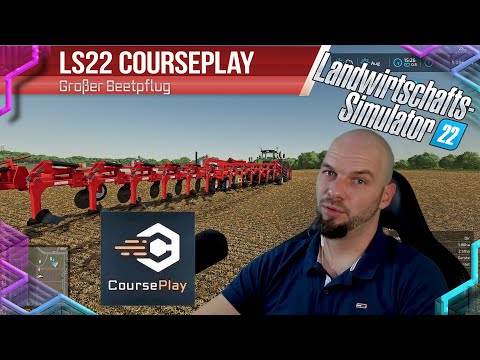 LS22 Großer Beet Pflug/Courseplay Tutorial #ls22 #courseplay #farmingsimulator22 #fs22