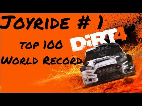 Dirt 4 JoyRide Ps4 Gameplay! Dirtfish Smash Attack Part 1! Top 100 World Records! 1080p | Joyride