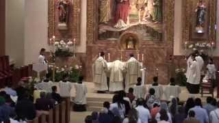 Complete Easter 2014 Solemn Latin Tridentine EF High Mass with Gregorian Chant and Polyphony