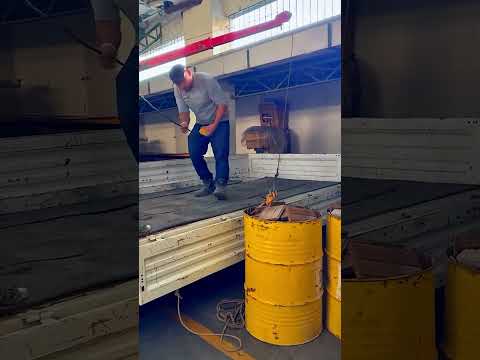 HE RENTS DRUMS FOR DEBRIS AND IS FILLING HIS POCKETS WITH MONEY 👷🚧🤯