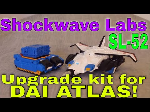 Shockwave Labs SL 52 Upgrade Kit for Transformers Legends Dai Atlas -  GotBot true Review NUMBER 554