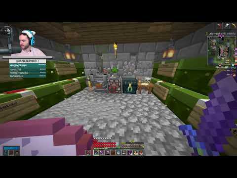 CaptainSparklez “Minecraft: Vault Hunters 1.18 Ep 37 - Pizza Present” Cut Clip 4