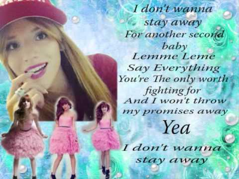 Im5 Ft. Bella Thorne Can't Stay Away Lyrics