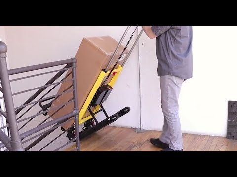 Part of a video titled How to Use The Mobile Stairlift Dolly — An Introductory Guide - YouTube