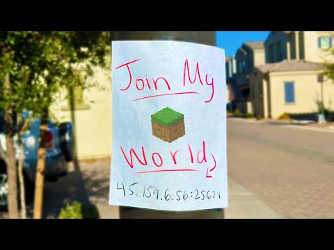 Lynix - I Joined My Neighborhood Minecraft Server