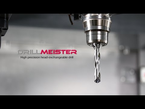 DrillMeister - Head changeable drills for unparalleled tool life and machining performance.
