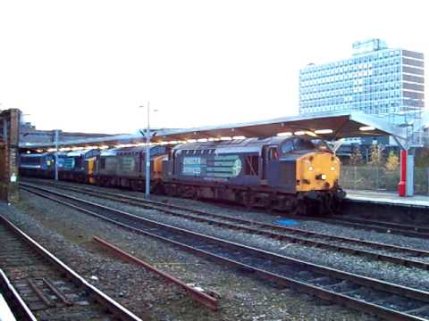37601 + 37604 + 37688 + 90009 Crewe 10/12/09